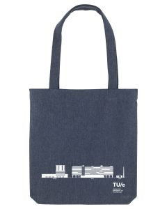 Recycled shoulder bag TU/e Skyline Navy