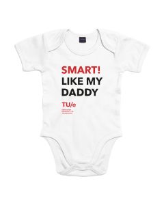 Rompertje Eindhoven University Wit Smart Like My Daddy